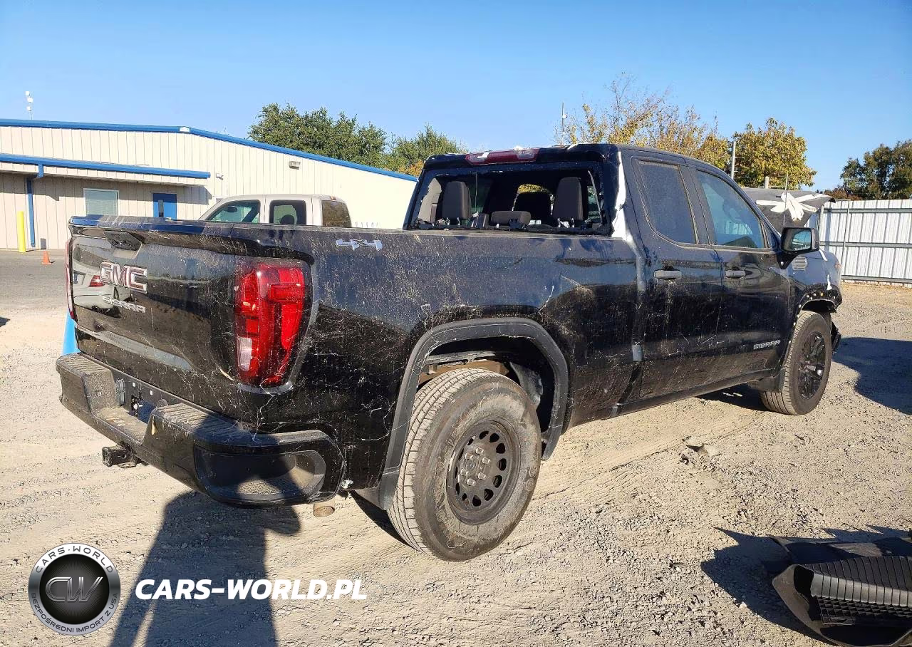 2023 GMC Sierra 1500 4Wd Standard Box Pro VIN:1GTRUAEK7PZ294062 - 3