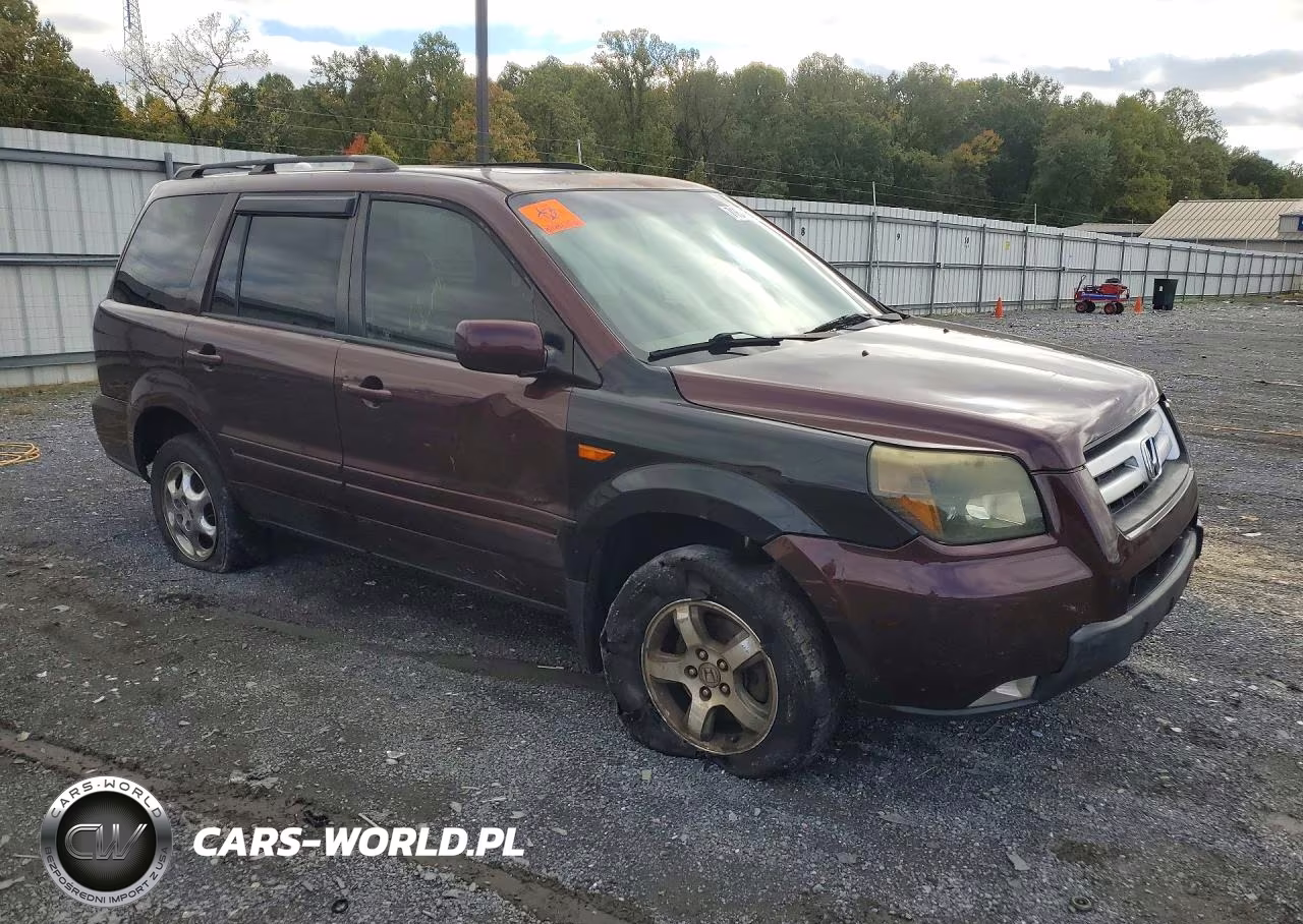2007 Honda Pilot Exl VIN:2HKYF18697H537754 - 4