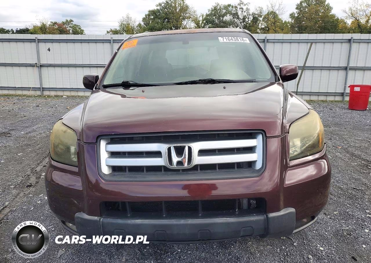 2007 Honda Pilot Exl VIN:2HKYF18697H537754 - 5