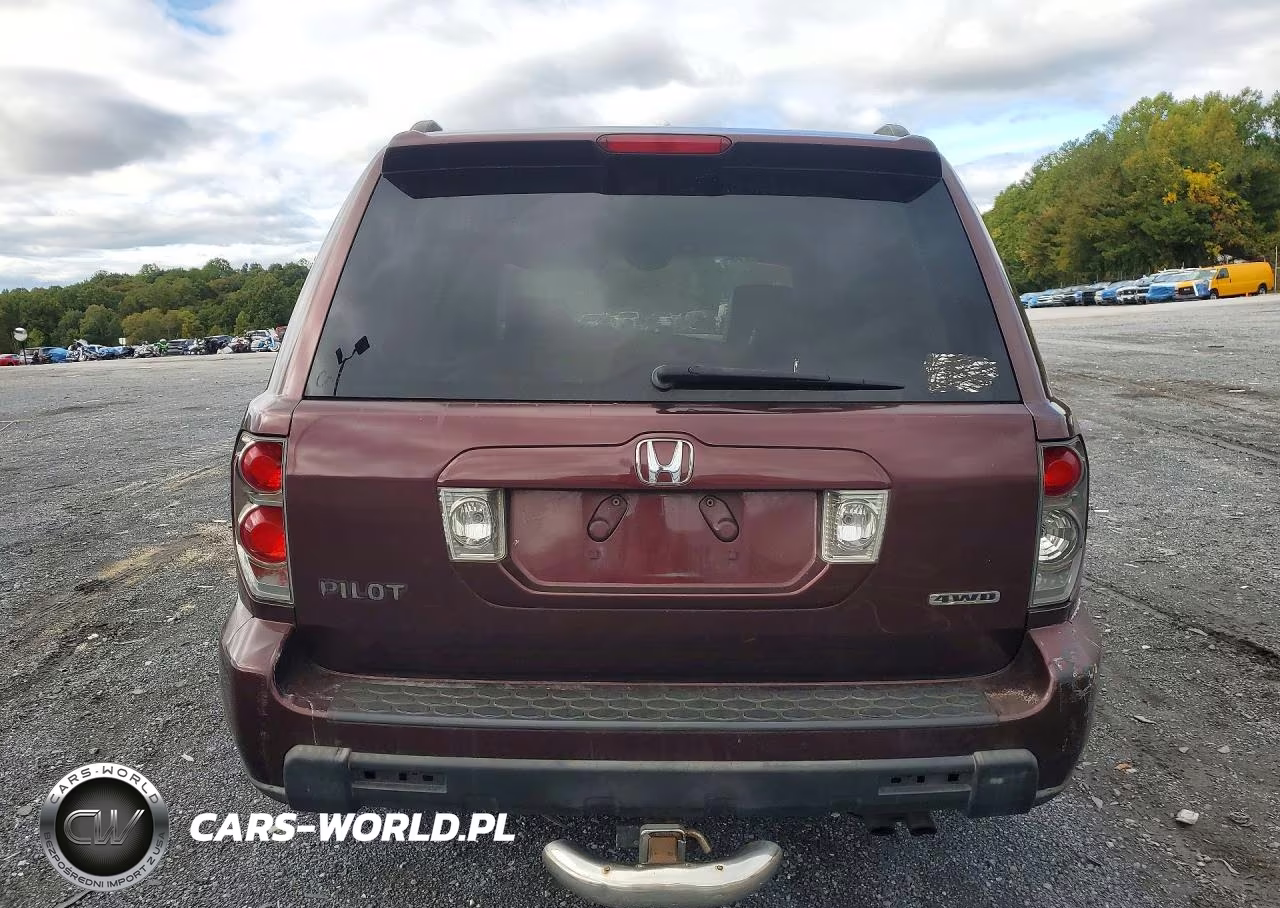 2007 Honda Pilot Exl VIN:2HKYF18697H537754 - 6