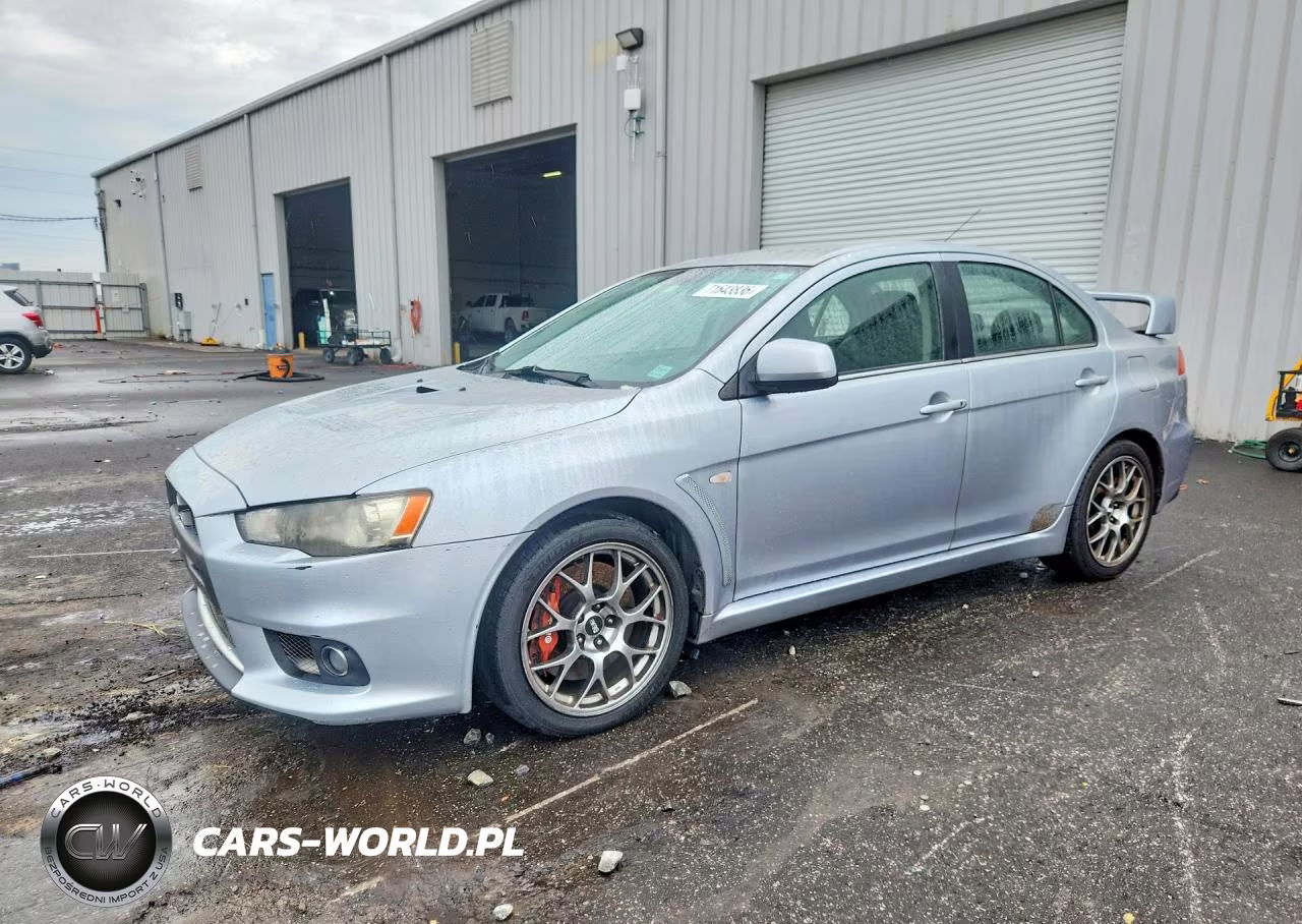2008 Mitsubishi Lancer Evolution Mr VIN:JA3AW56V68U050651 - 1