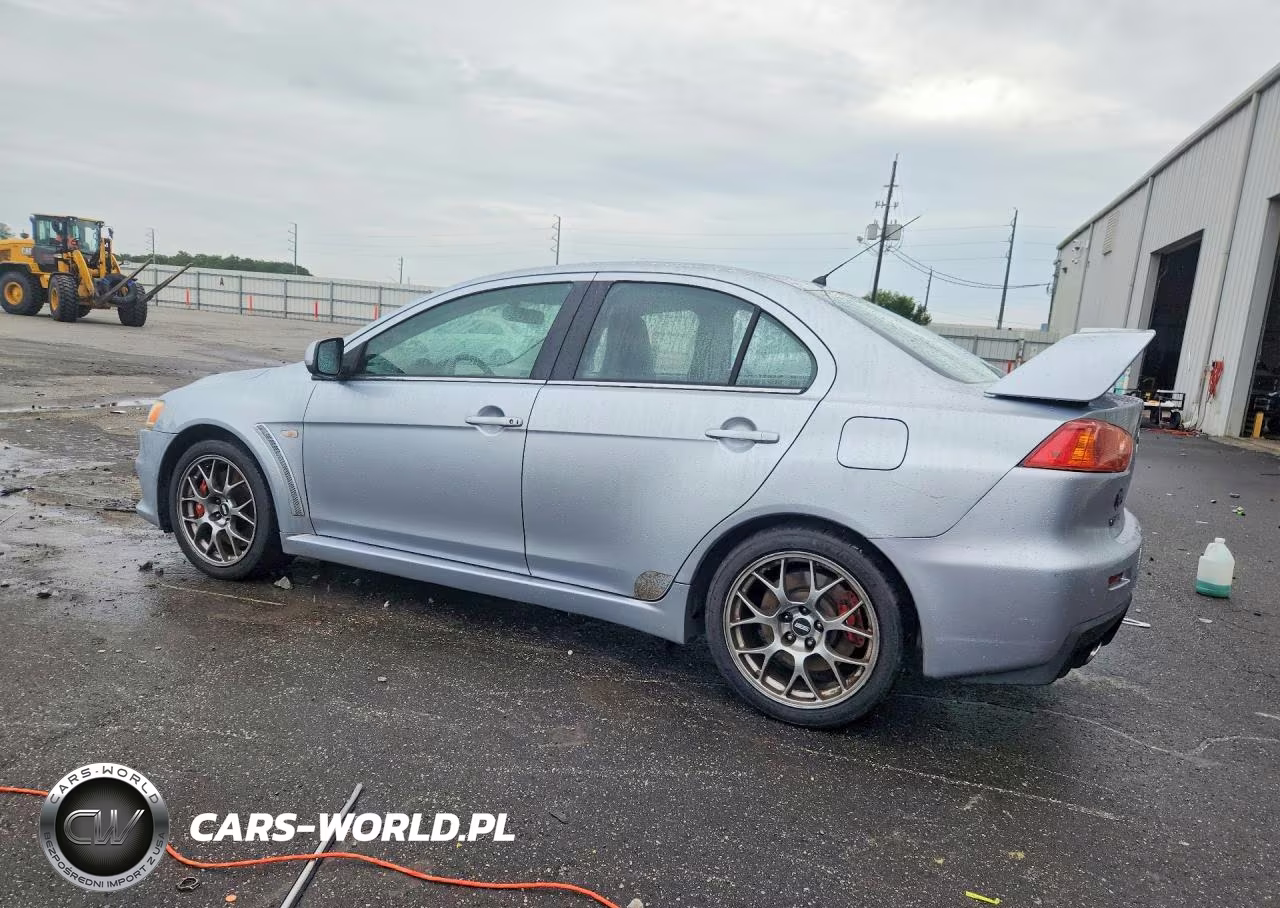 2008 Mitsubishi Lancer Evolution Mr VIN:JA3AW56V68U050651 - 2