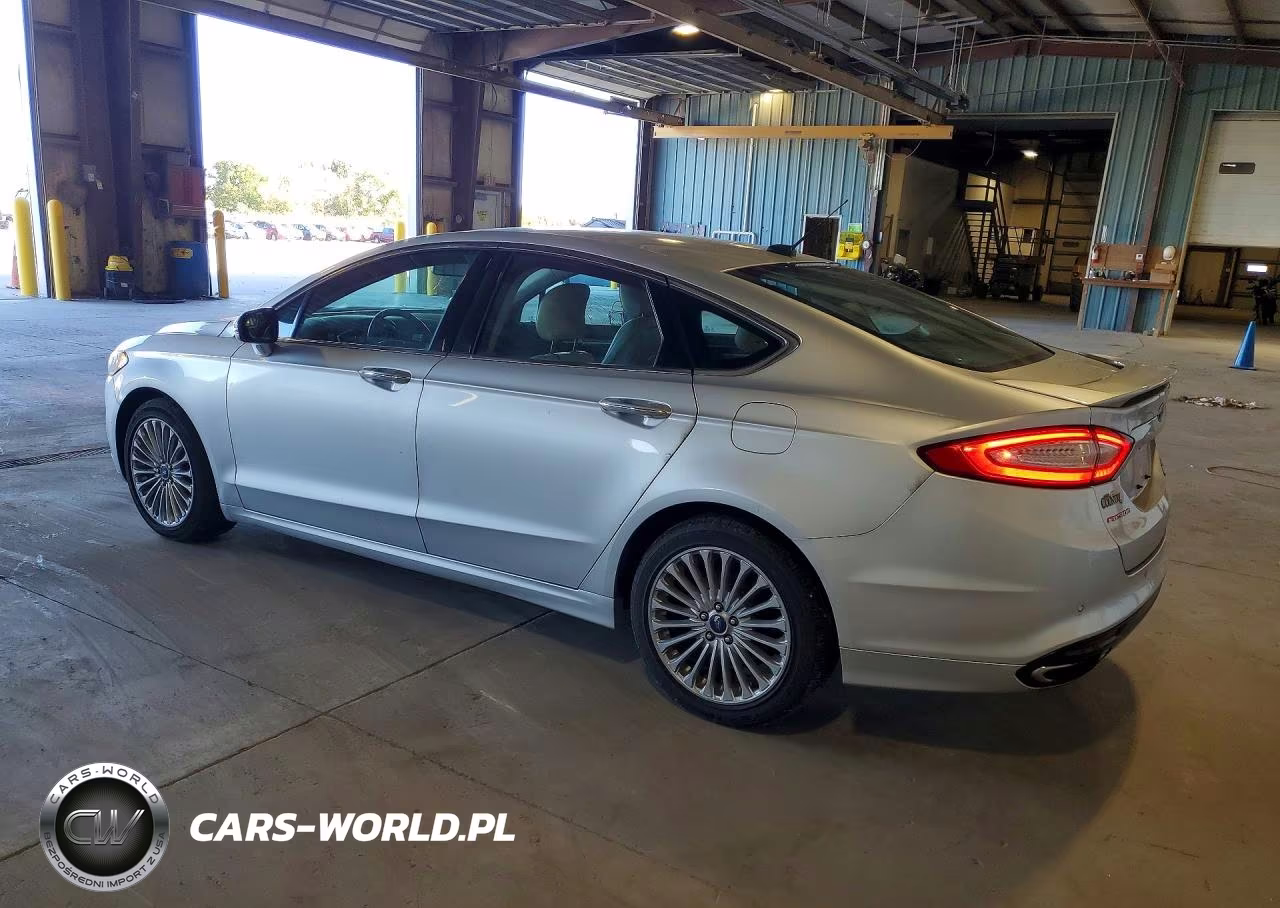 2016 Ford Fusion Titanium VIN:3FA6P0K9XGR320203 - 2