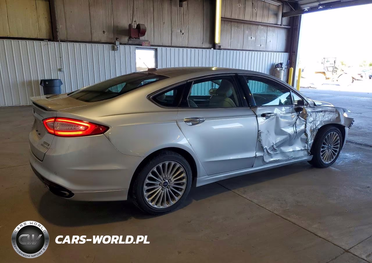 2016 Ford Fusion Titanium VIN:3FA6P0K9XGR320203 - 3