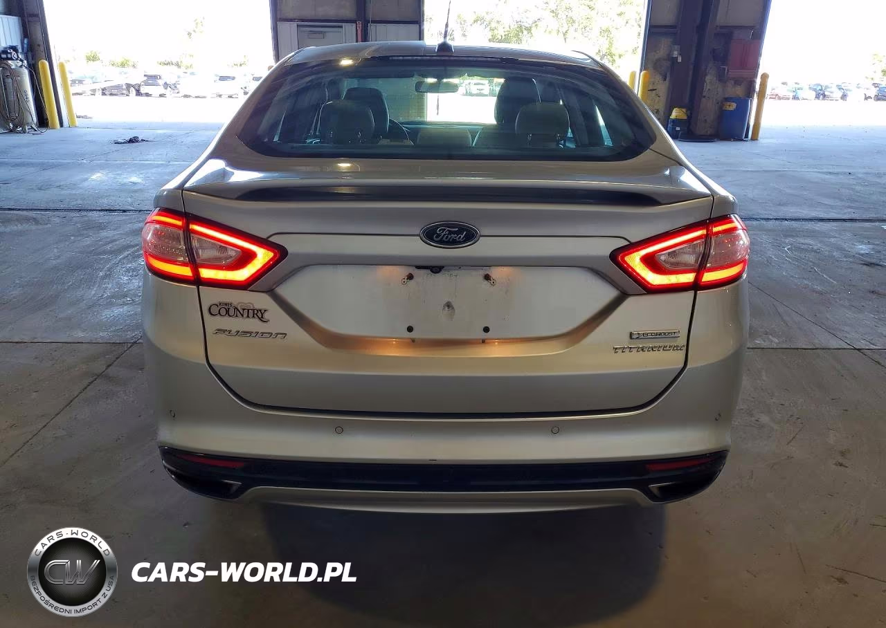 2016 Ford Fusion Titanium VIN:3FA6P0K9XGR320203 - 6