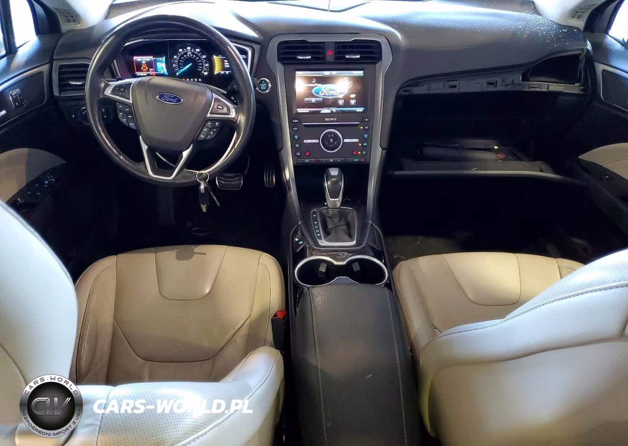 2016 Ford Fusion Titanium VIN:3FA6P0K9XGR320203 - 8