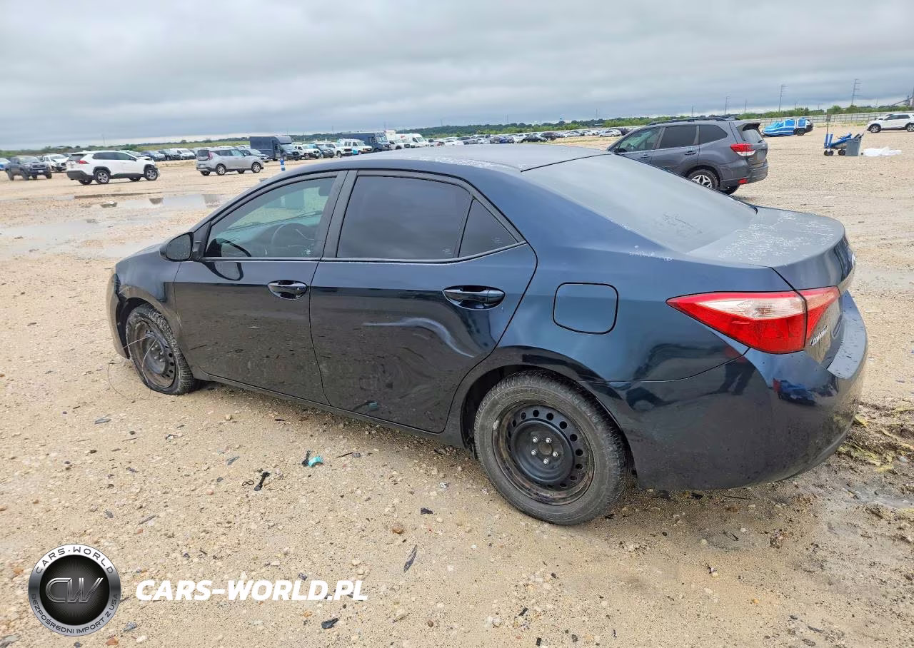 2017 Toyota Corolla Le VIN:5YFBURHE8HP626284 - 2