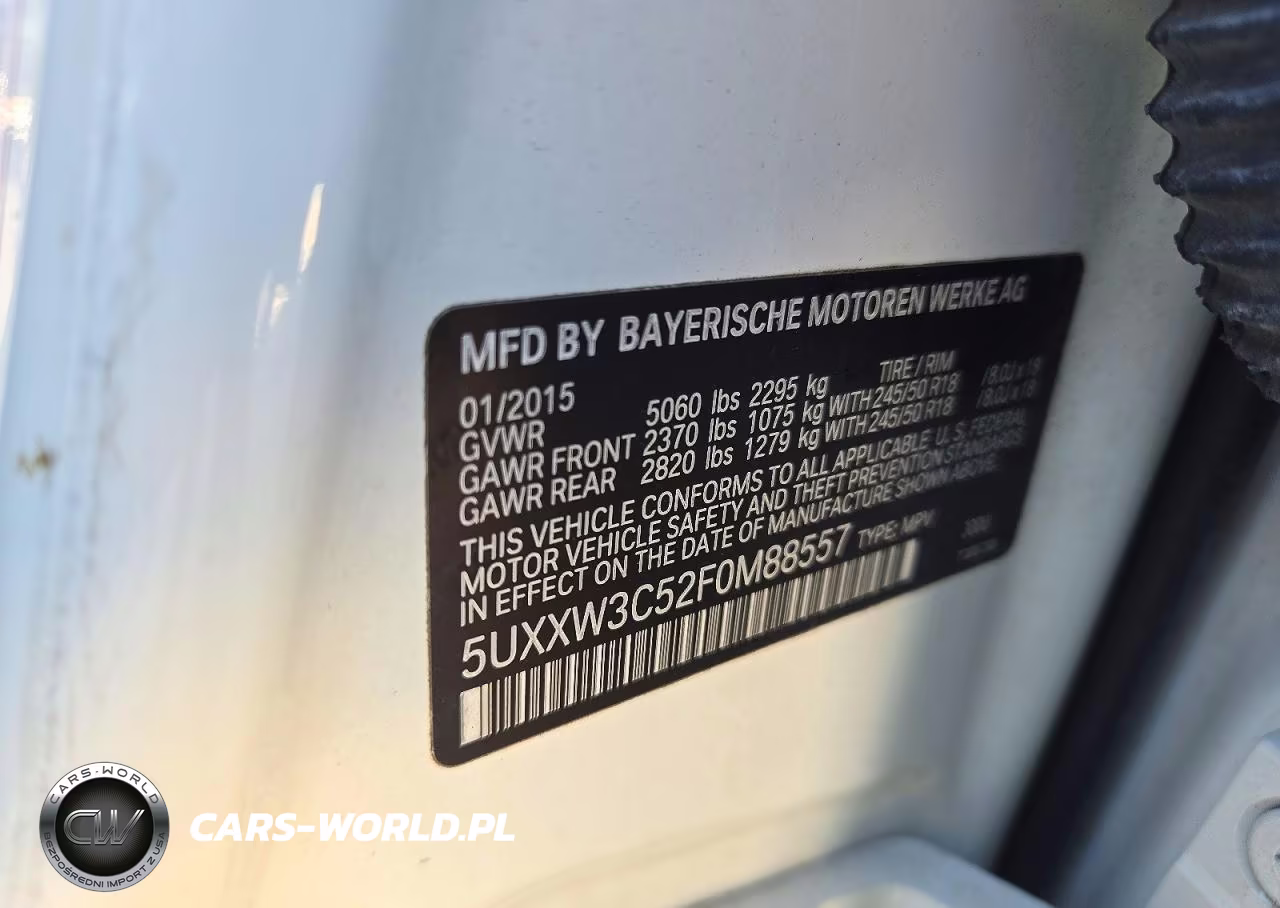 2015 BMW X4 xDrive28I VIN:5UXXW3C52F0M88557 - 13
