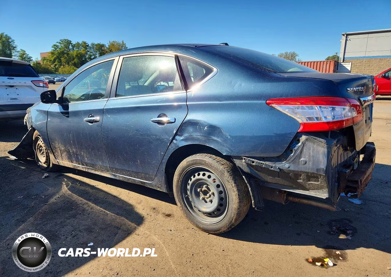 2013 Nissan Sentra S VIN:3N1AB7AP6DL639563 - 2