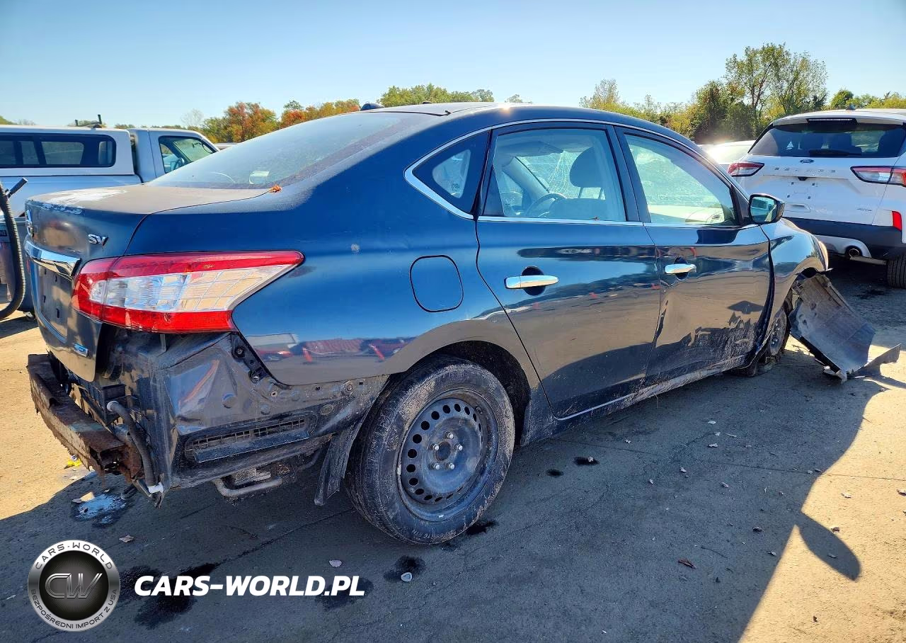 2013 Nissan Sentra S VIN:3N1AB7AP6DL639563 - 3