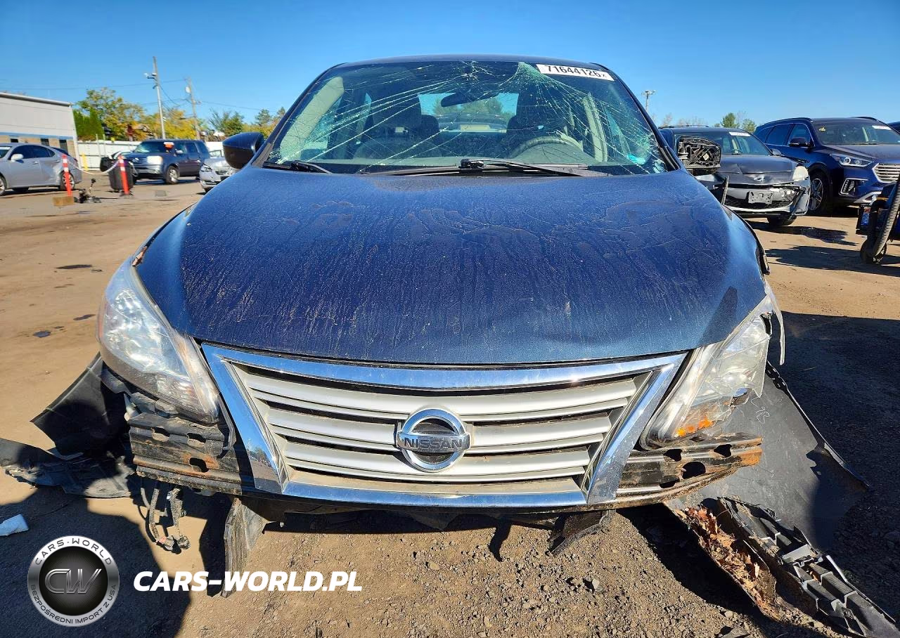 2013 Nissan Sentra S VIN:3N1AB7AP6DL639563 - 5