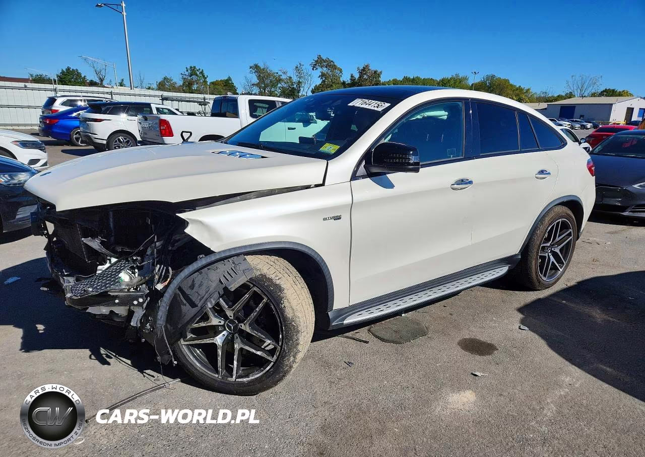 2019 Mercedes-Benz Gle Coupe 43 Amg VIN:4JGED6EB0KA139254 - 1