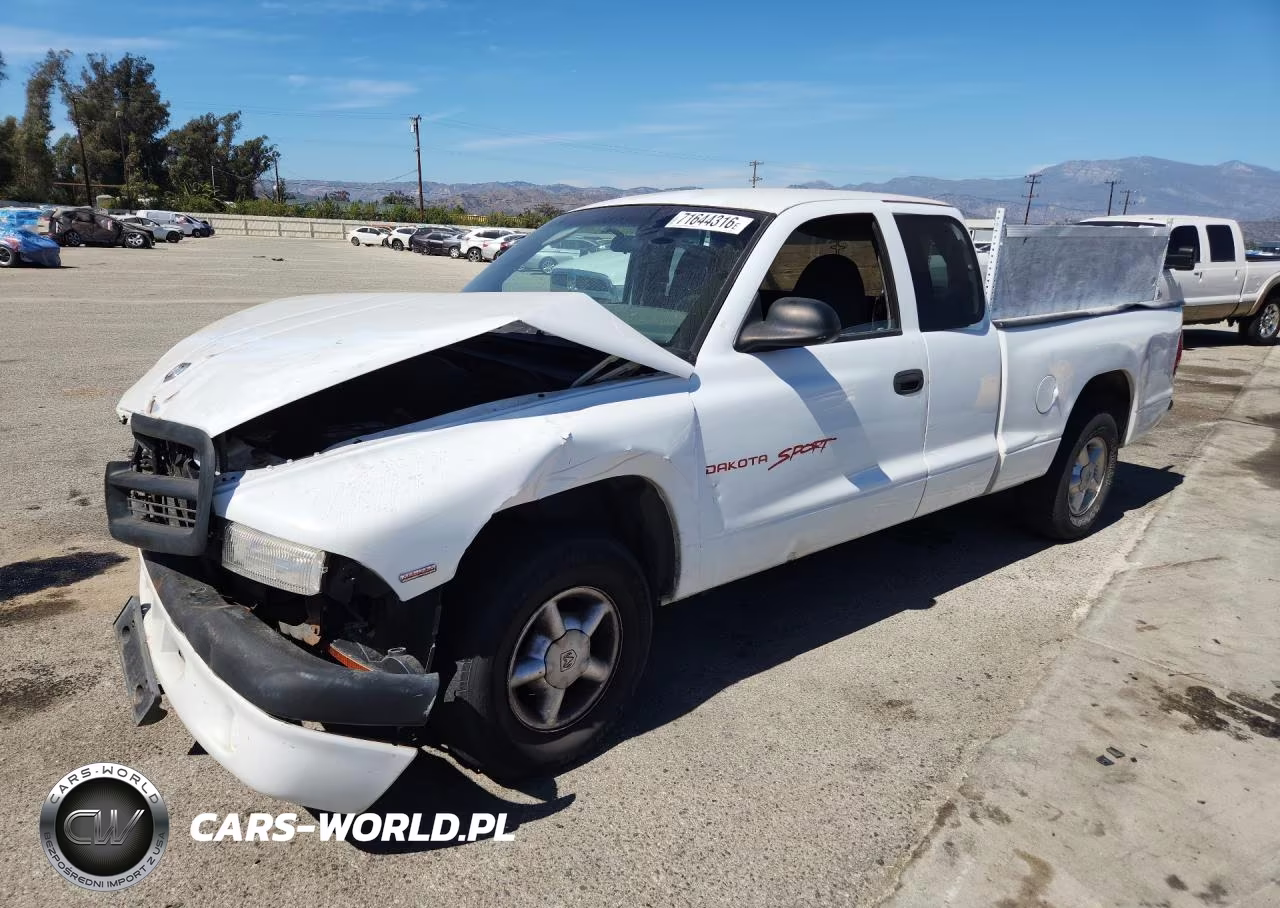 1999 Dodge Dakota VIN:1B7FL22P7XS240054 - 1