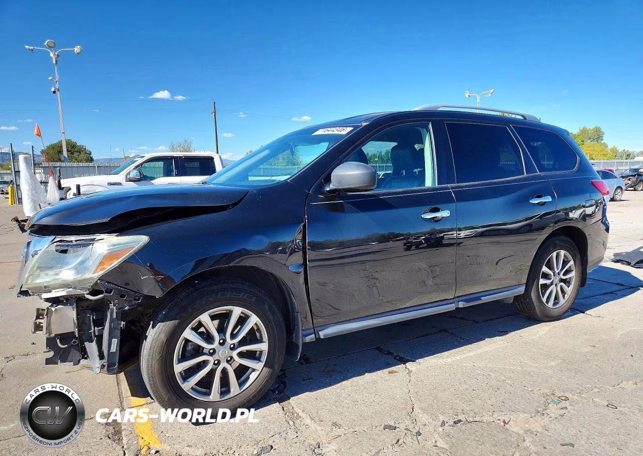 2015 Nissan Pathfinder S VIN:5N1AR2MM7FC694949 - 1