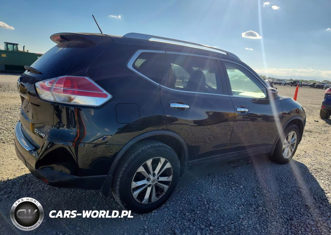 2015 Nissan Rogue Sv VIN:KNMAT2MV5FP560349 - 3