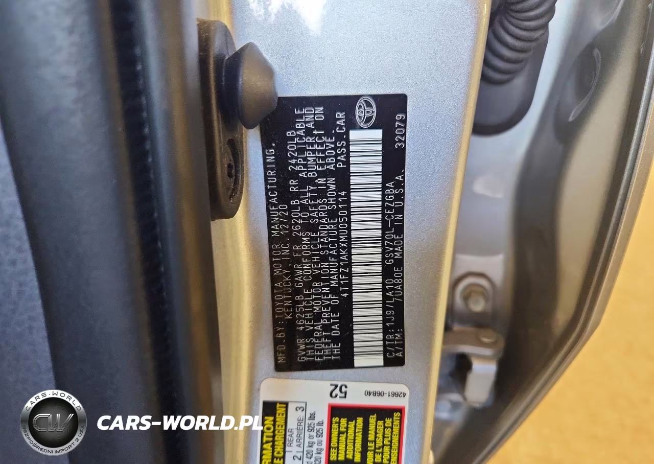 2021 Toyota Camry Xle VIN:4T1FZ1AKXMU050114 - 12