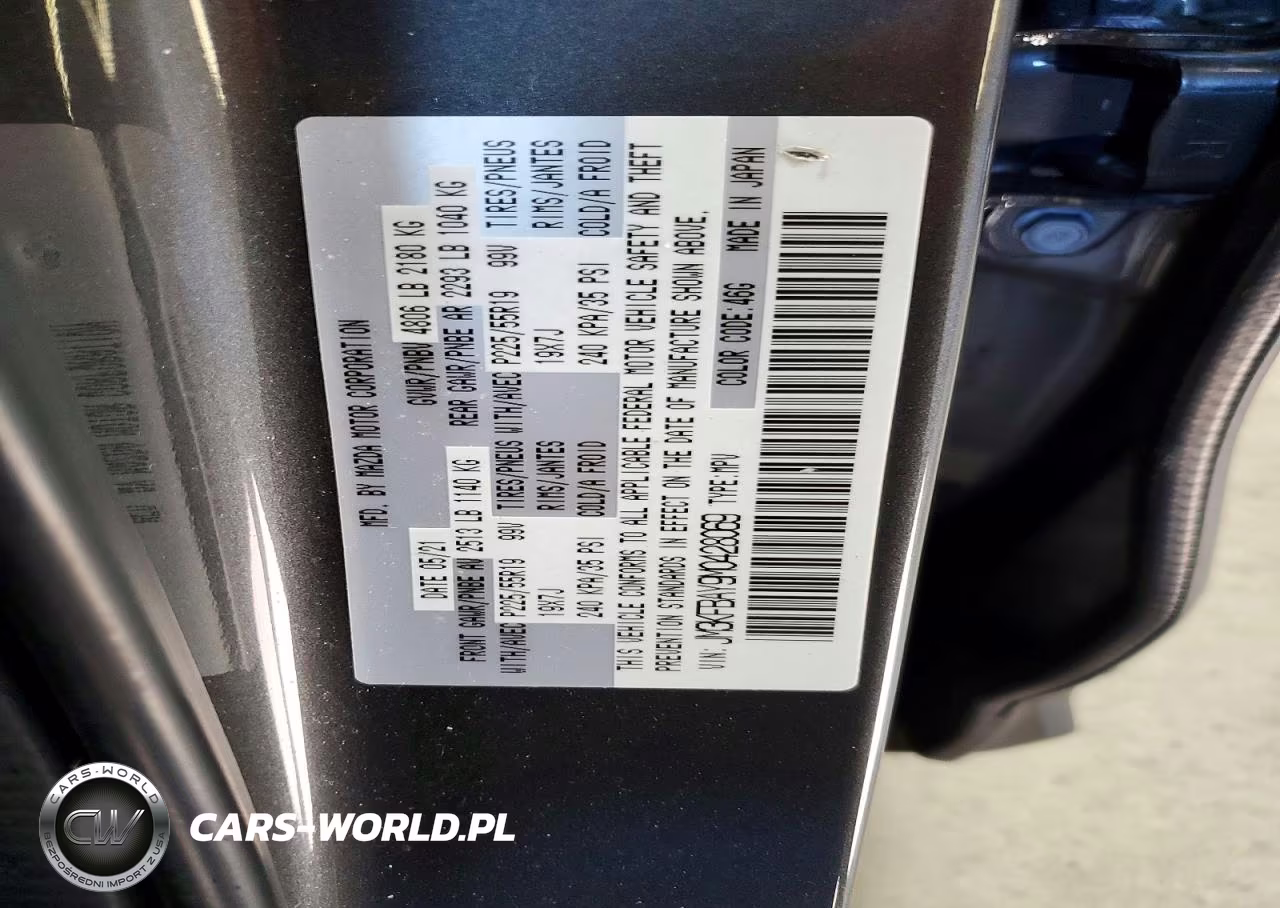 2021 Mazda Cx-5 Grand Touring Reserve VIN:JM3KFBAY9M0428069 - 14