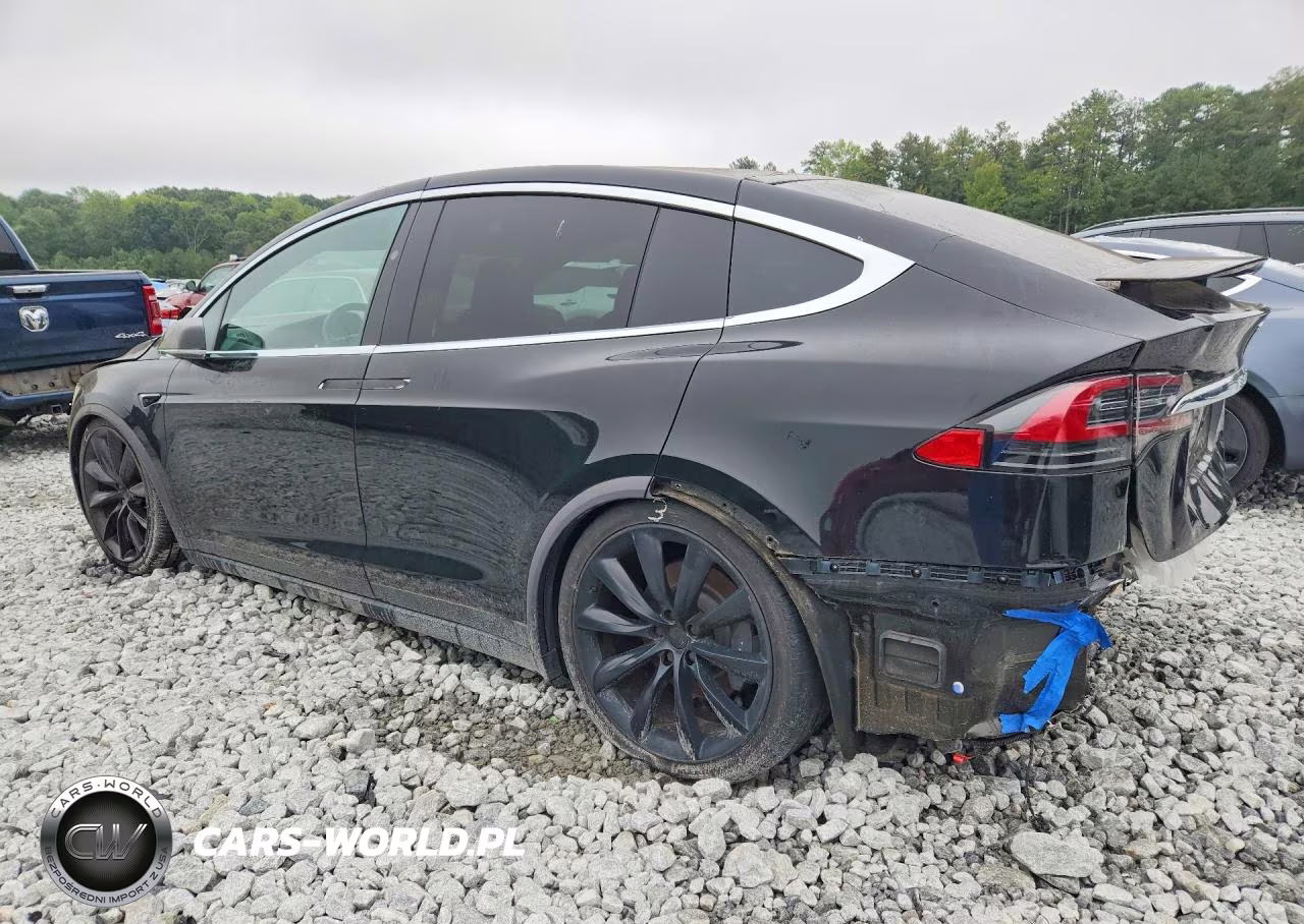 2019 Tesla Model X VIN:5YJXCAE2XKF186270 - 2
