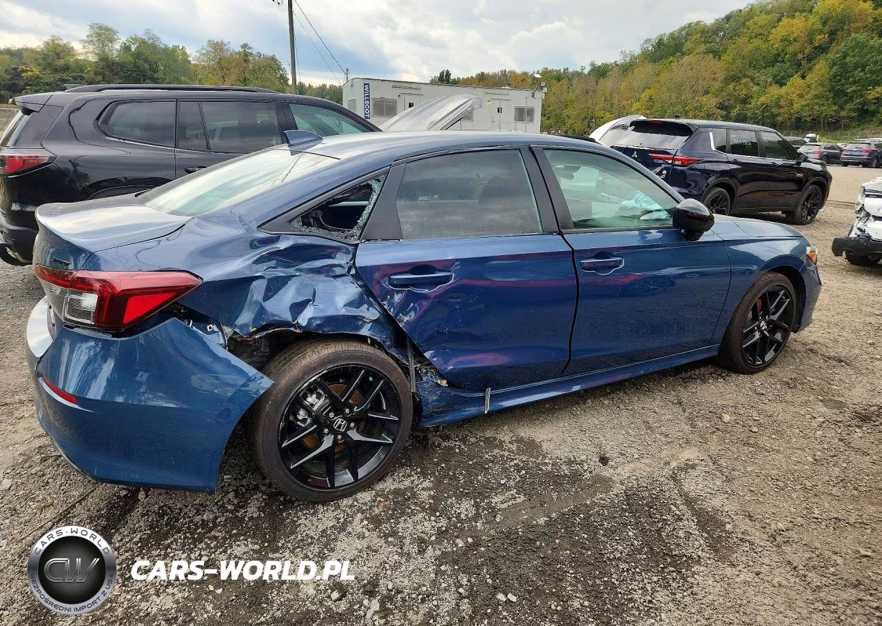 2026 Honda Civic Sport VIN:2HGFE4F85TH335742 - 3