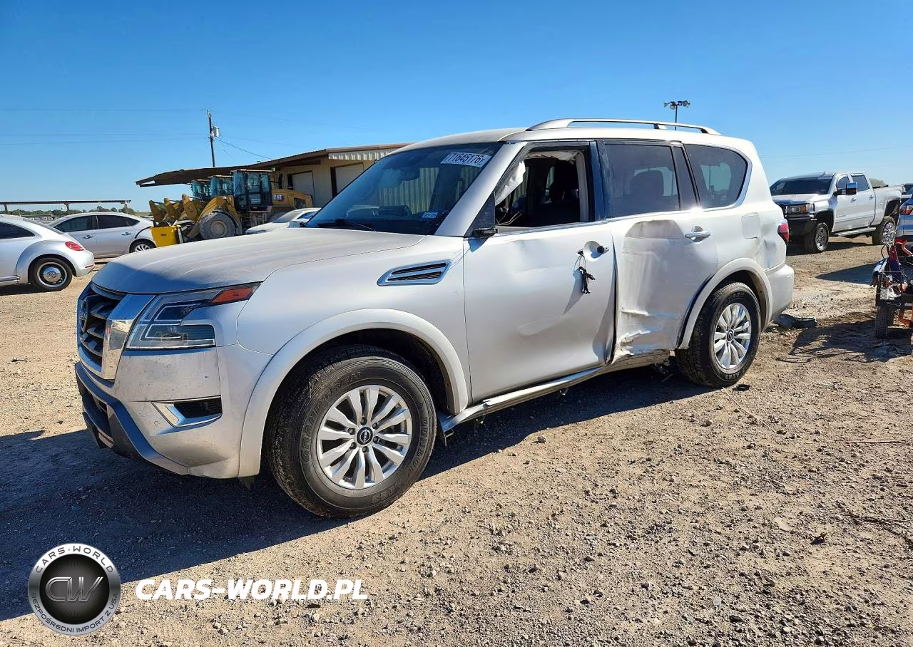 2023 Nissan Armada Sv VIN:JN8AY2AC2P9181131 - 1