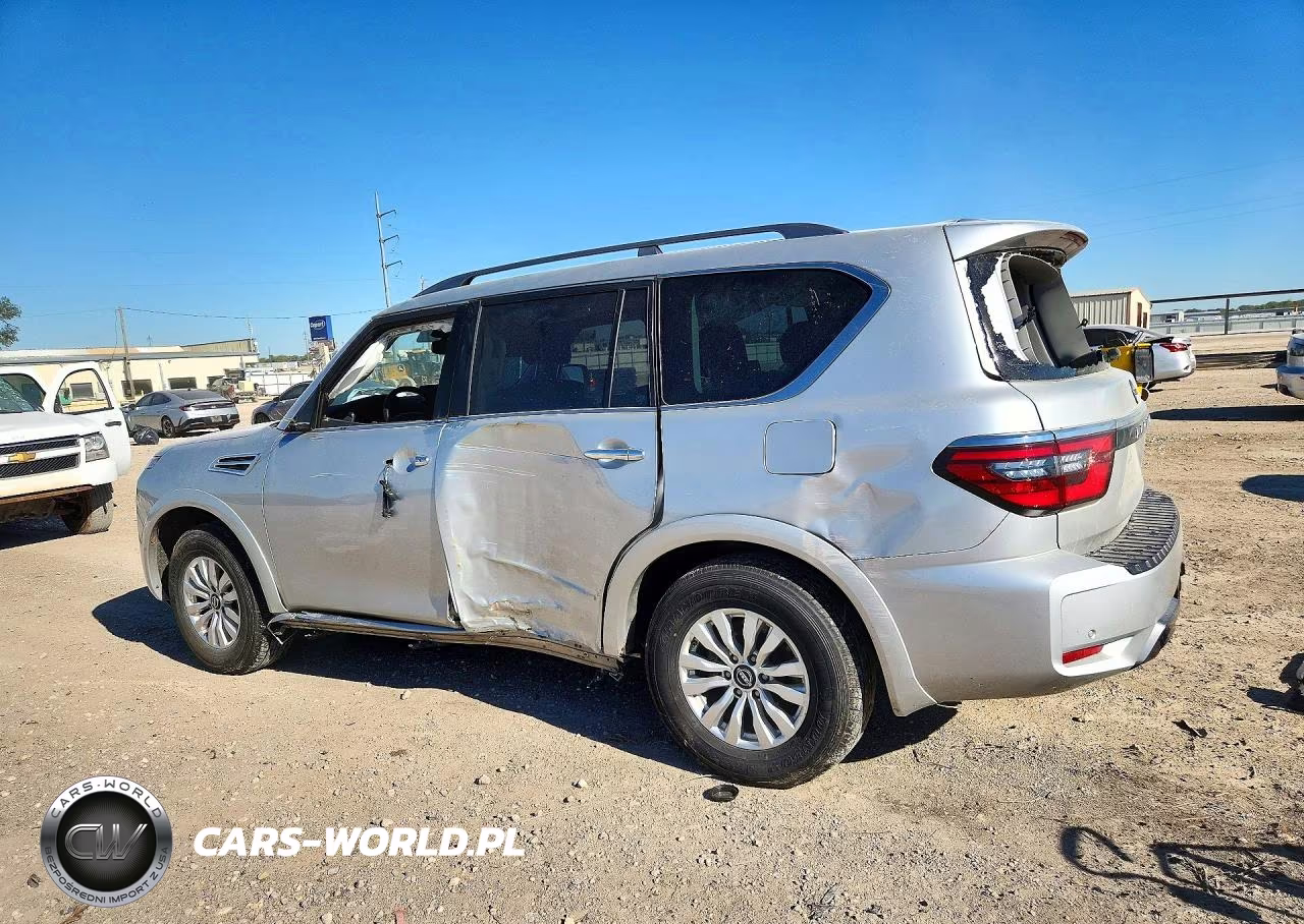 2023 Nissan Armada Sv VIN:JN8AY2AC2P9181131 - 2