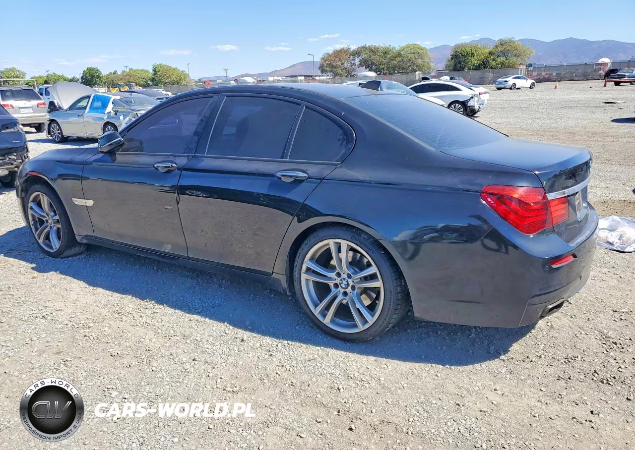 2013 BMW 740 I VIN:WBAYA6C54DD143474 - 2