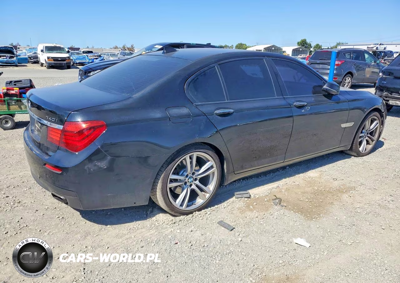 2013 BMW 740 I VIN:WBAYA6C54DD143474 - 3