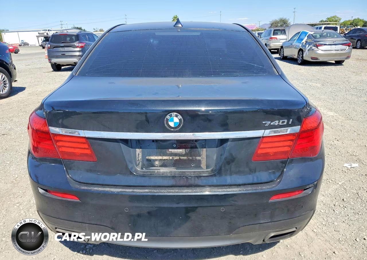 2013 BMW 740 I VIN:WBAYA6C54DD143474 - 6