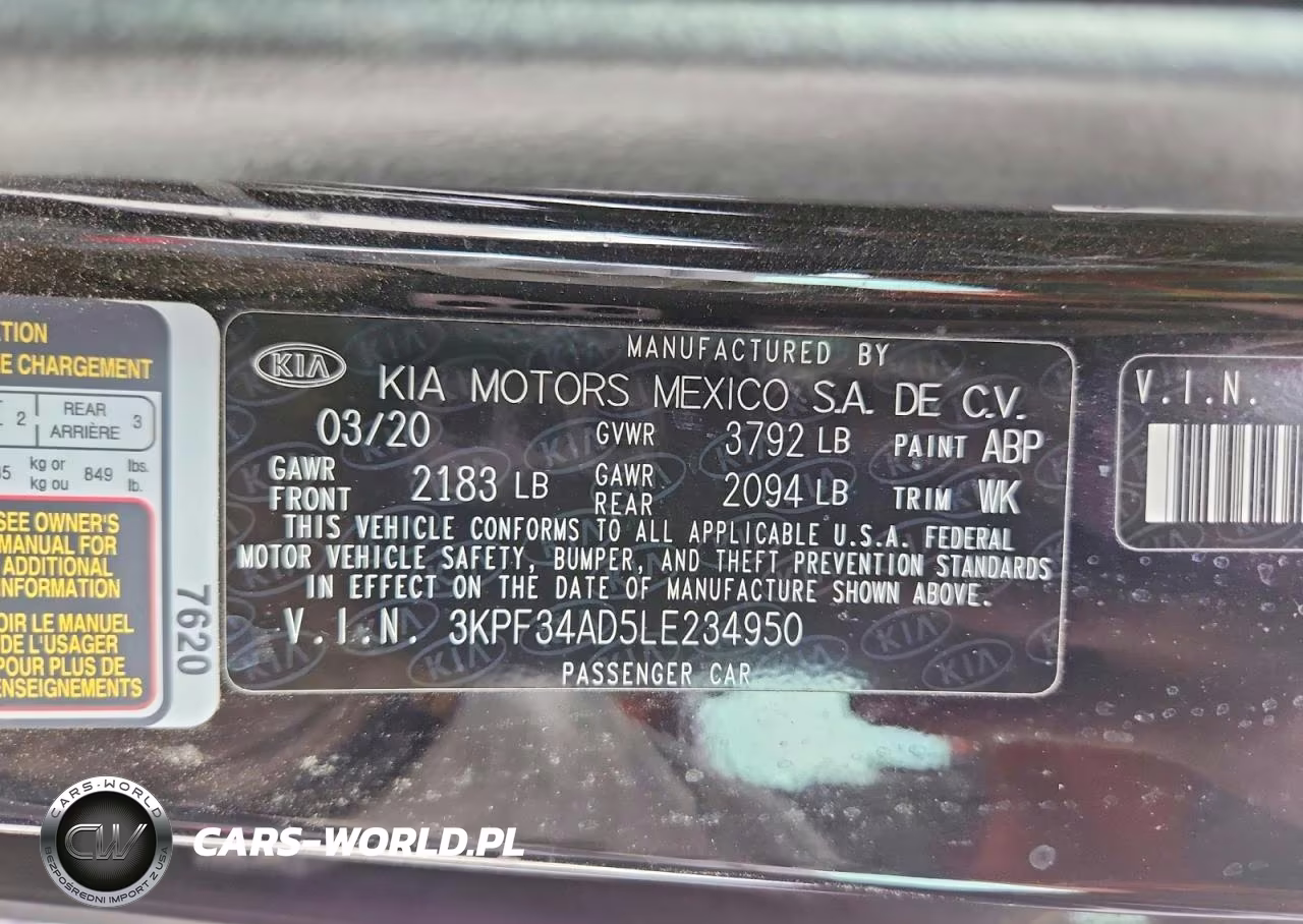 2020 Kia Forte Gt Line VIN:3KPF34AD5LE234950 - 13
