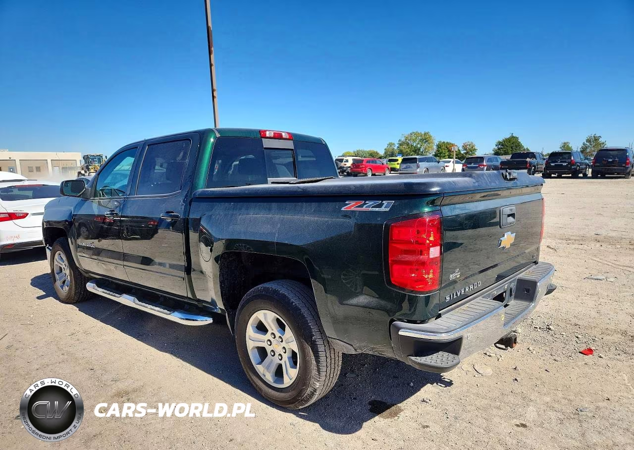 2015 Chevrolet Silverado K1500 Lt VIN:3GCUKREC1FG225423 - 2
