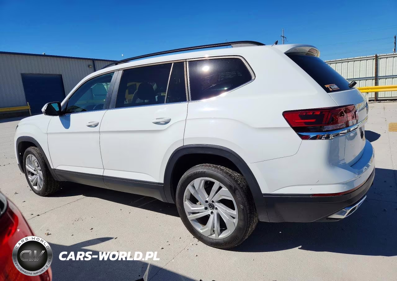 2022 Volkswagen Atlas Se VIN:1V2WR2CAXNC525751 - 2