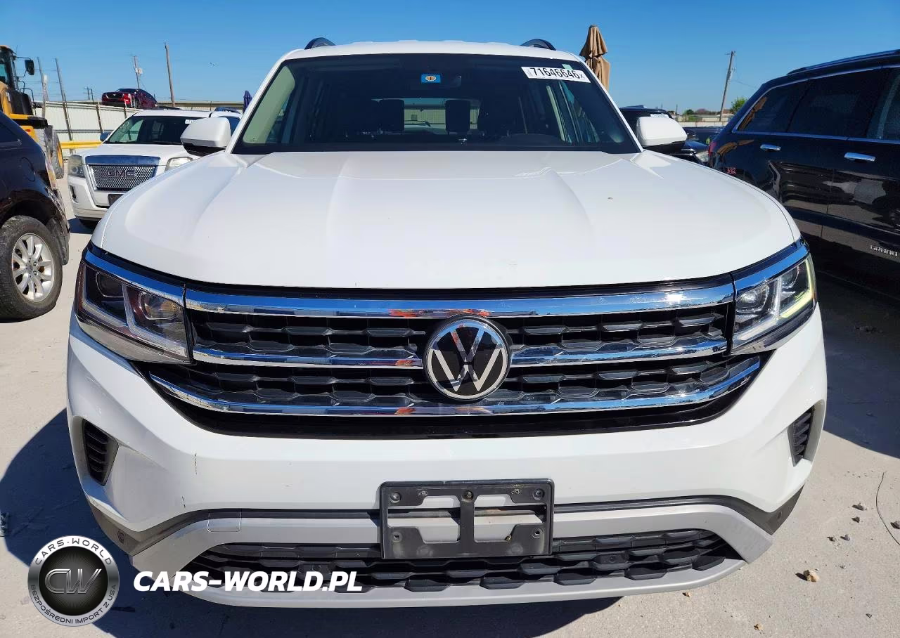 2022 Volkswagen Atlas Se VIN:1V2WR2CAXNC525751 - 5