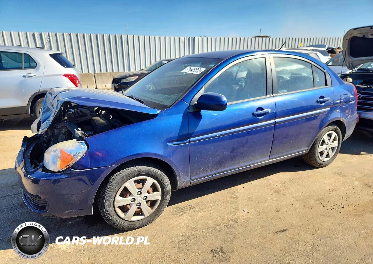 2011 Hyundai Accent Gls VIN:KMHCN4AC1BU602749 - 1
