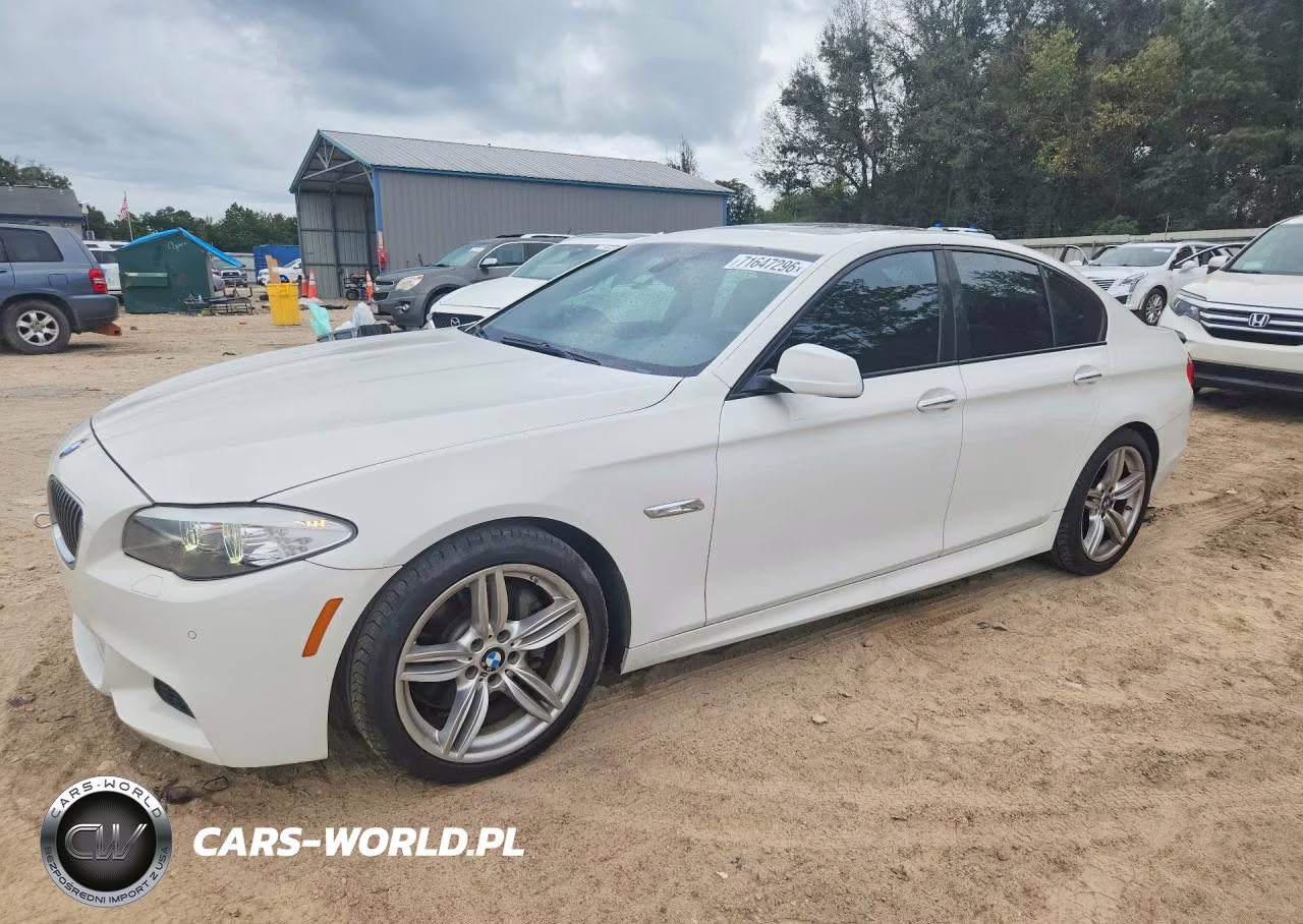 2013 BMW 535 I VIN:WBAFR7C51DC824428 - 1