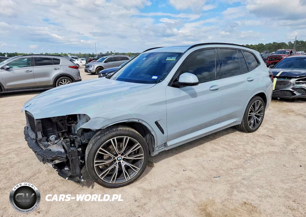 2022 BMW X3 Sdrive30I VIN:5UX43DP01N9L01884 - 1