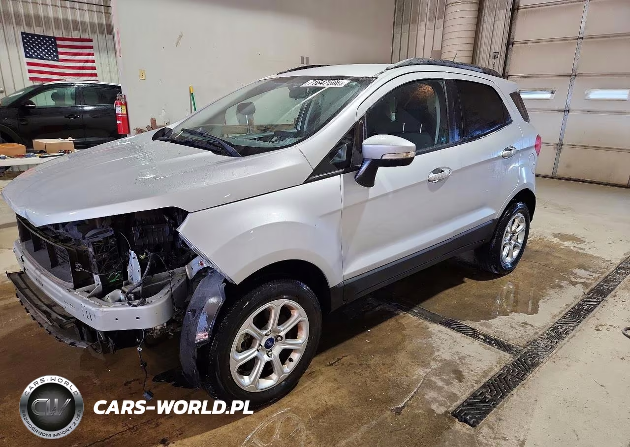 2021 Ford Ecosport Se VIN:MAJ6S3GL4MC437354 - 1