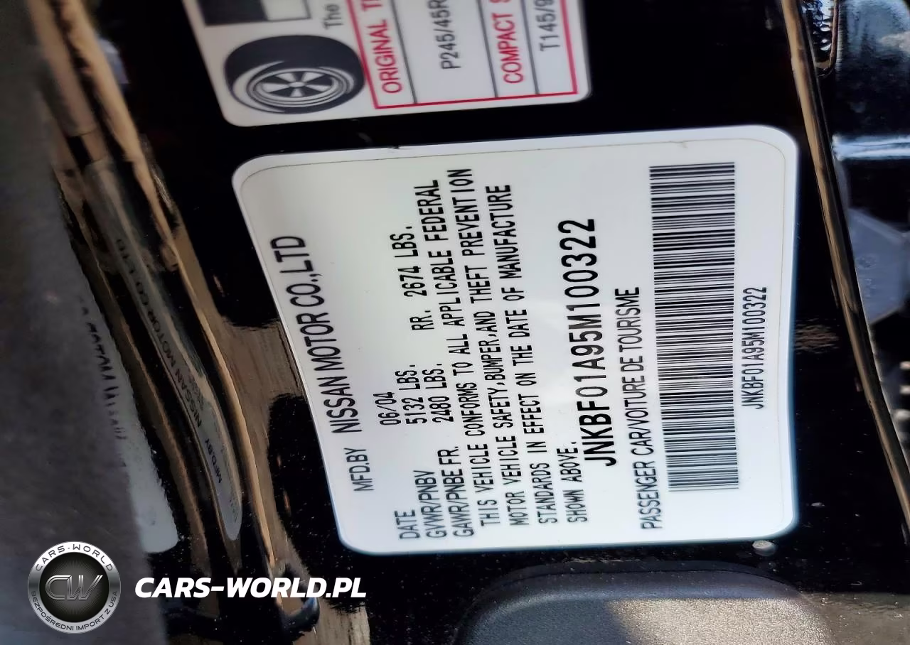 2005 Infiniti Q45 Base VIN:JNKBF01A95M100322 - 12