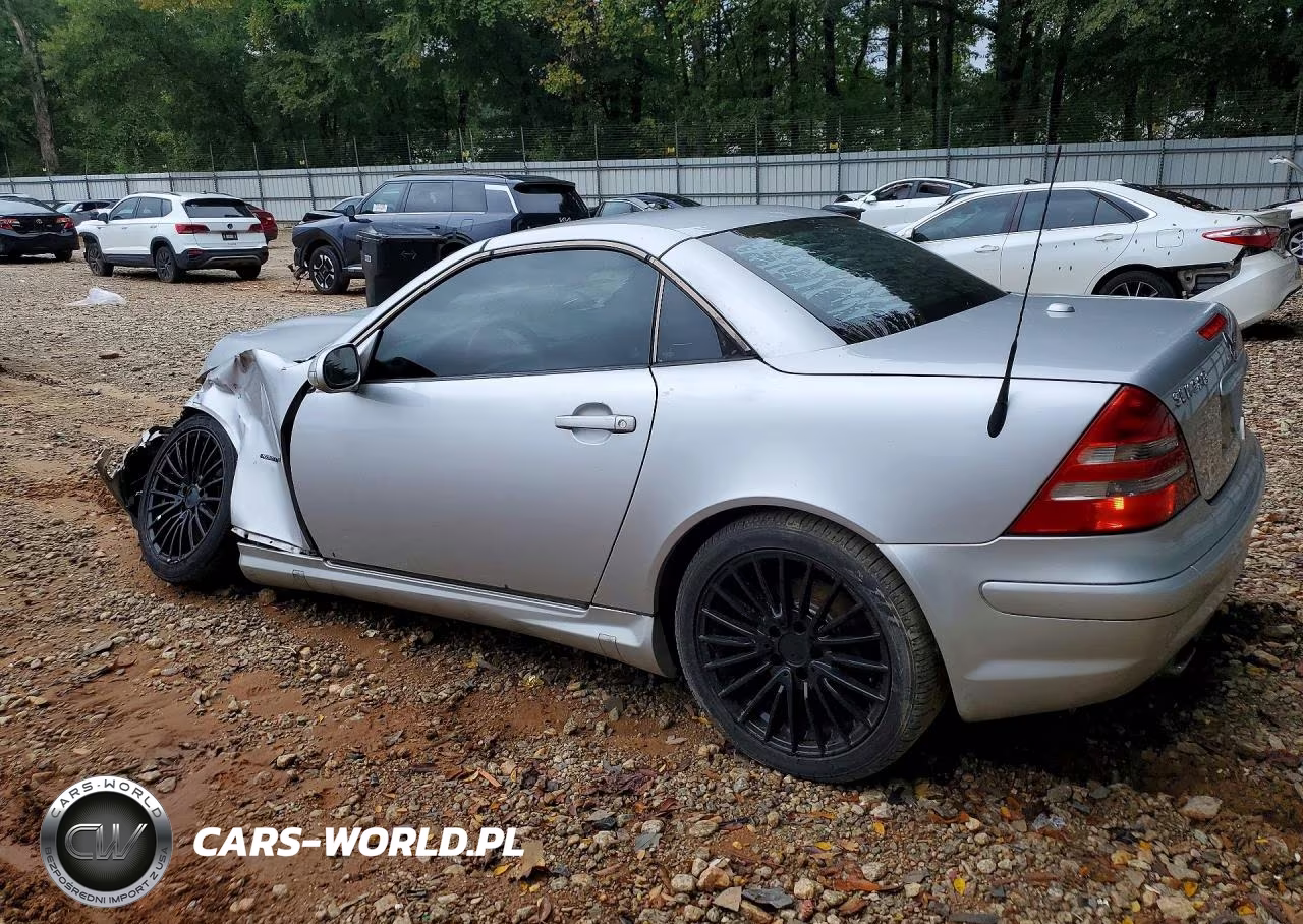 2002 Mercedes-Benz Slk 320 VIN:WDBKK65F52F259553 - 2