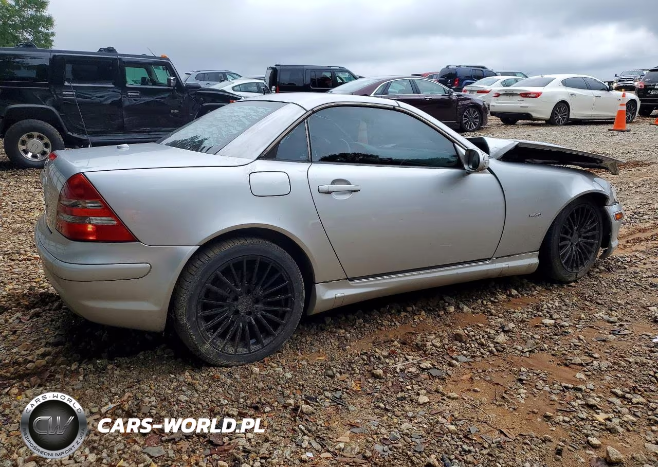 2002 Mercedes-Benz Slk 320 VIN:WDBKK65F52F259553 - 3