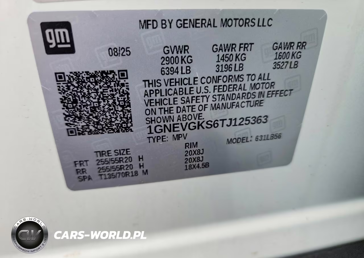 2026 Chevrolet Traverse Lt VIN:1GNEVGKS6TJ125363 - 13