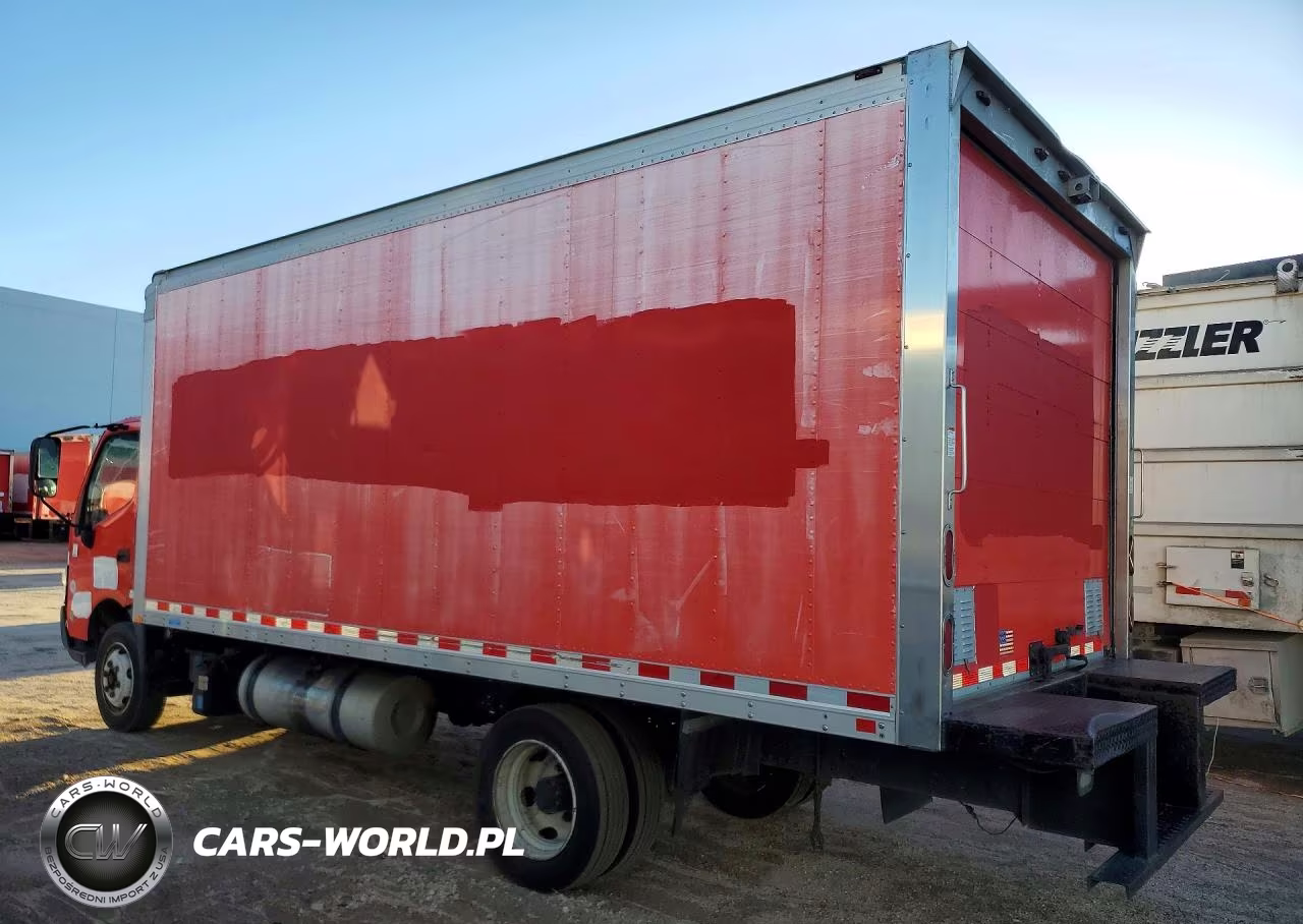 2018 Hino Xjc740 Box Truck VIN:JHHSDM2H6JK006279 - 2