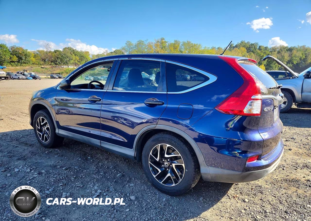 2016 Honda Cr-V Se VIN:5J6RM4H41GL037989 - 2