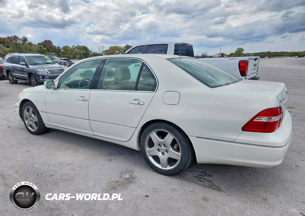 2005 Lexus Ls 430 VIN:JTHBN36F855024577 - 2