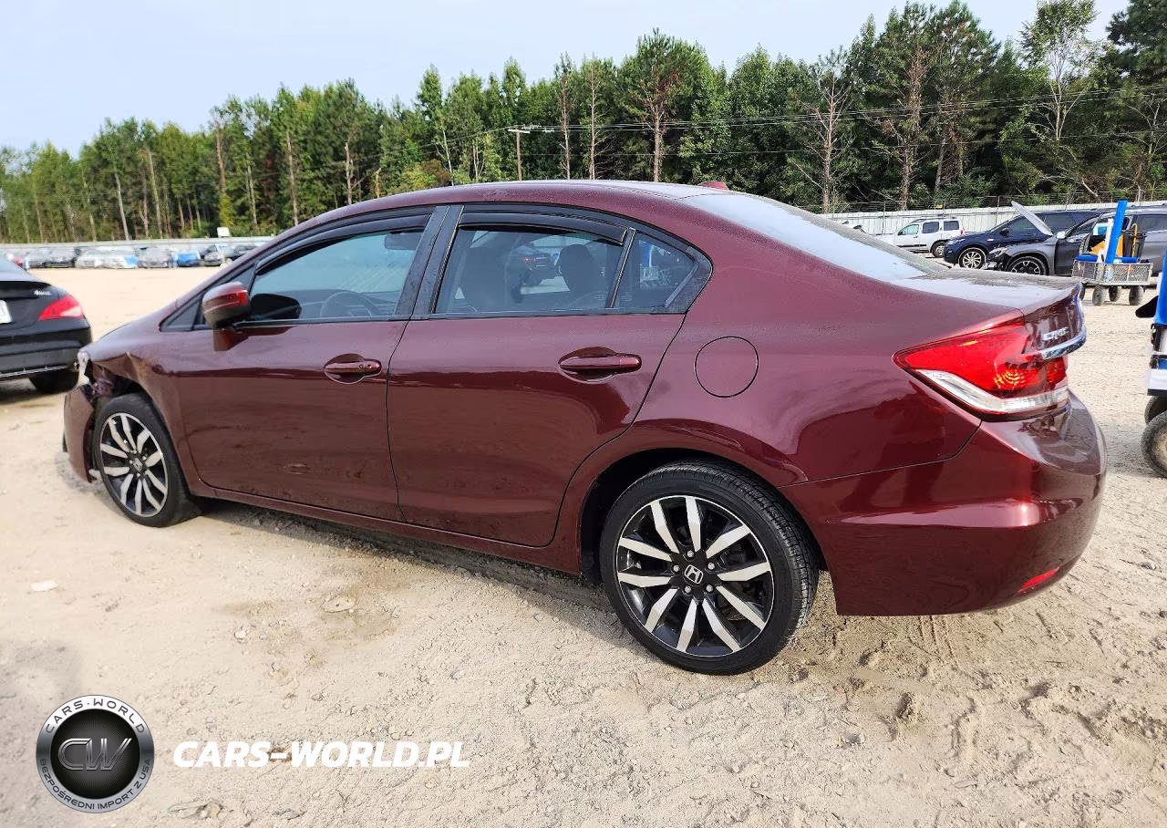 2015 Honda Civic Exl VIN:19XFB2F9XFE044738 - 2