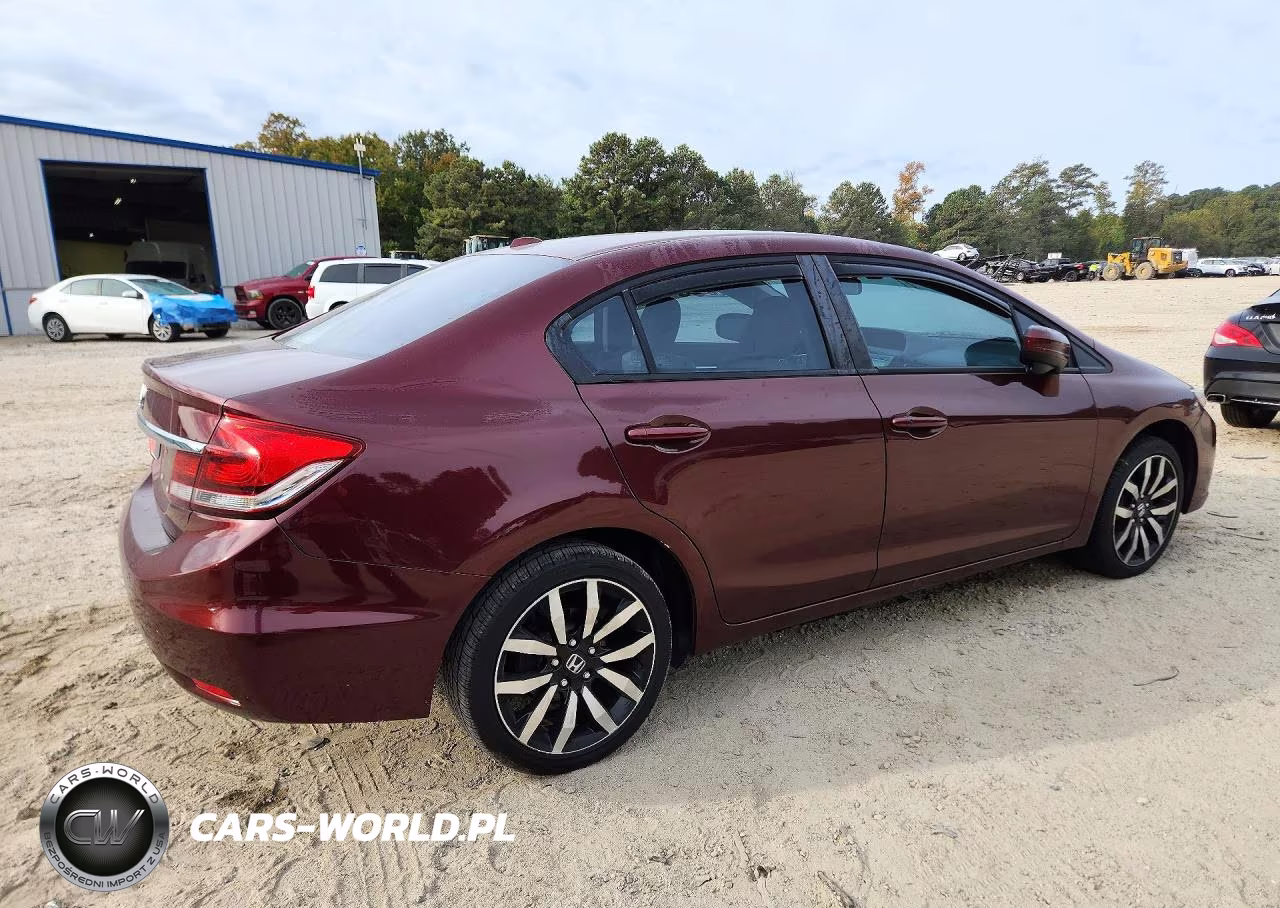 2015 Honda Civic Exl VIN:19XFB2F9XFE044738 - 3