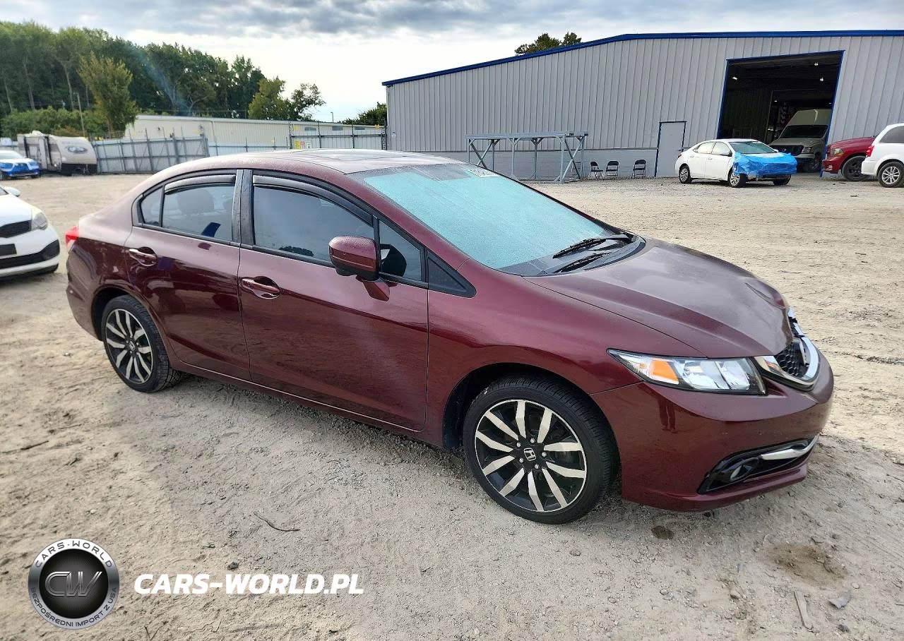 2015 Honda Civic Exl VIN:19XFB2F9XFE044738 - 4