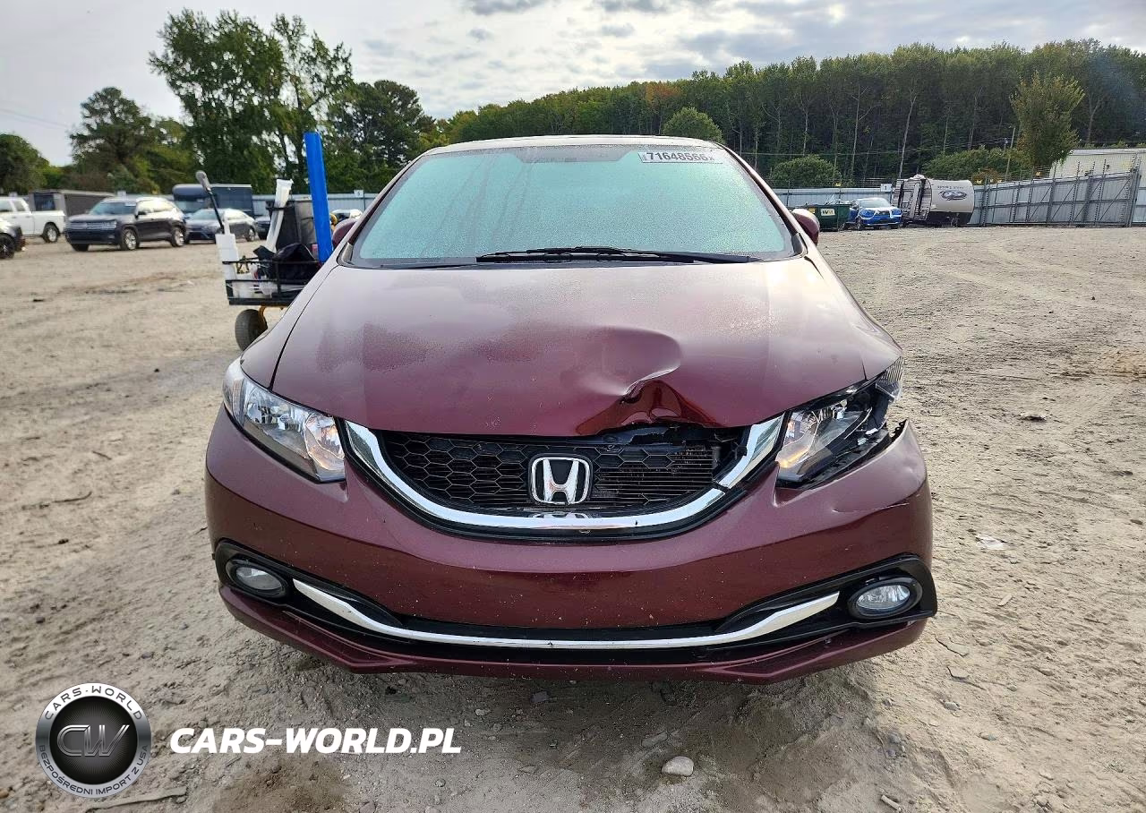 2015 Honda Civic Exl VIN:19XFB2F9XFE044738 - 5