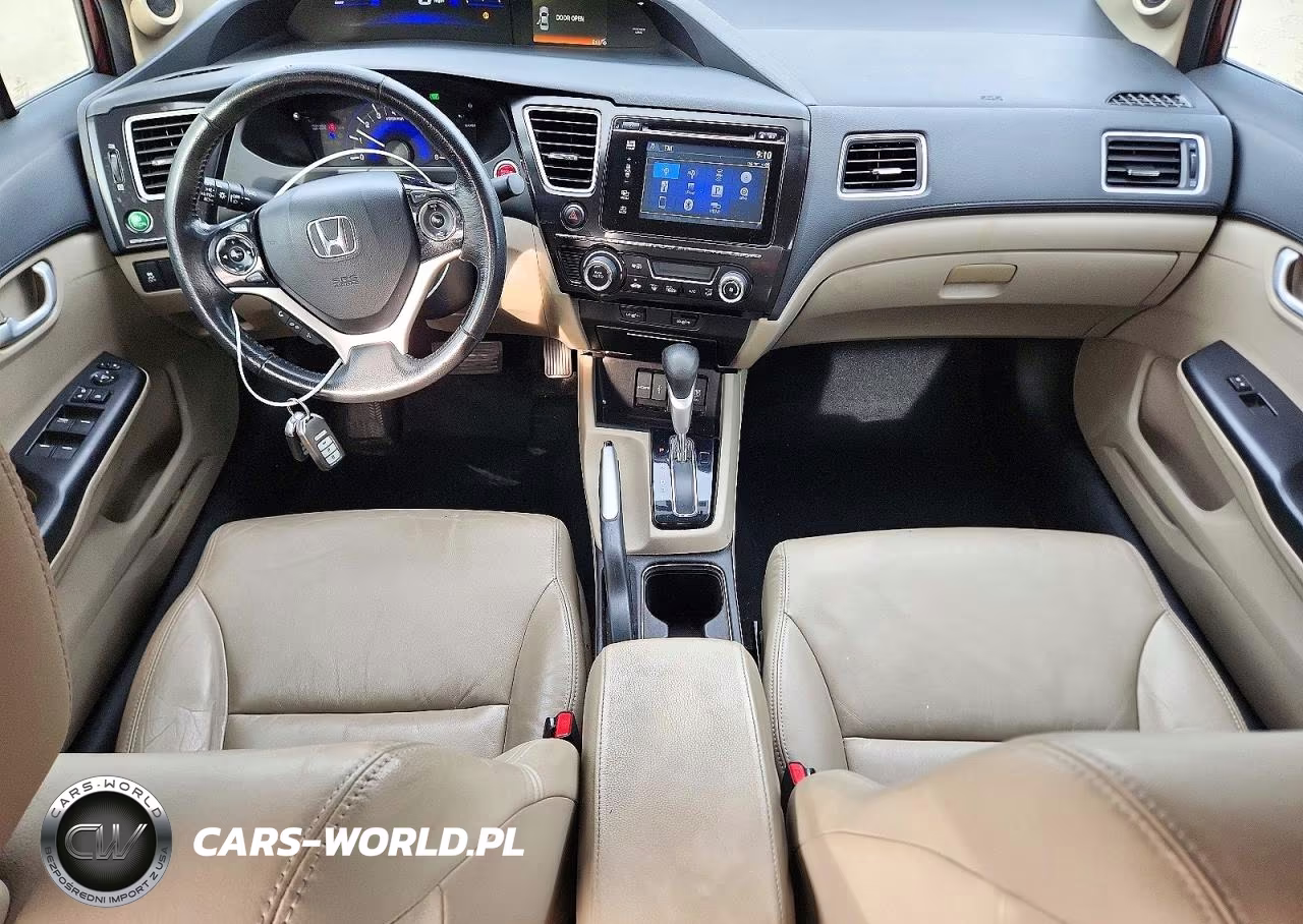 2015 Honda Civic Exl VIN:19XFB2F9XFE044738 - 8