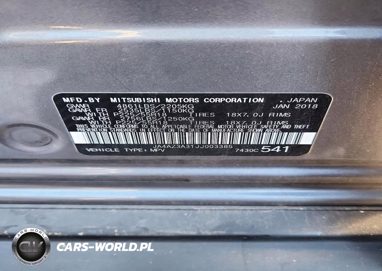2018 Mitsubishi Outlander Se VIN:JA4AZ3A31JJ003385 - 13