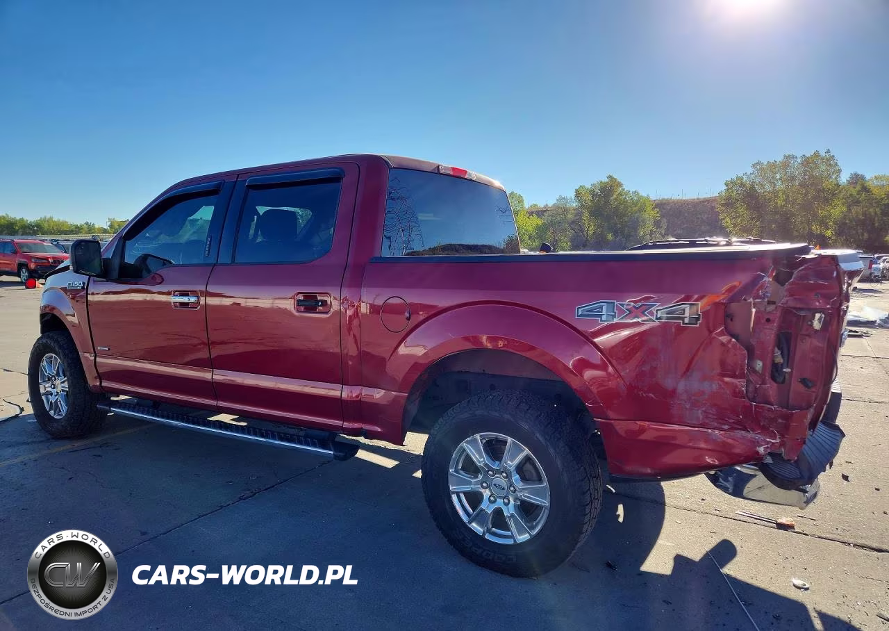 2017 Ford F150 Supercrew VIN:1FTEW1EP5HKC24347 - 2
